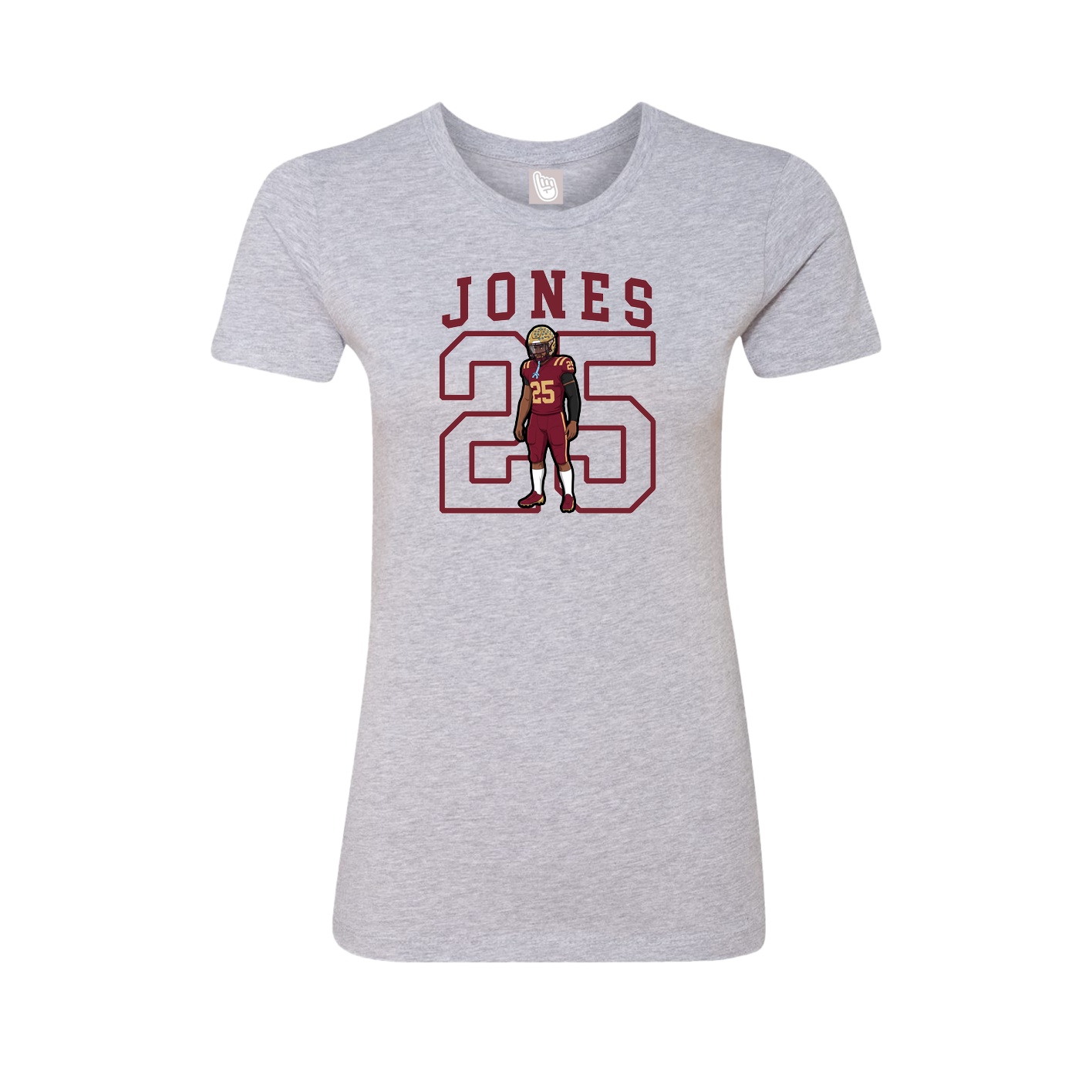 Fitted Women's Tee — Shirsey in Grey