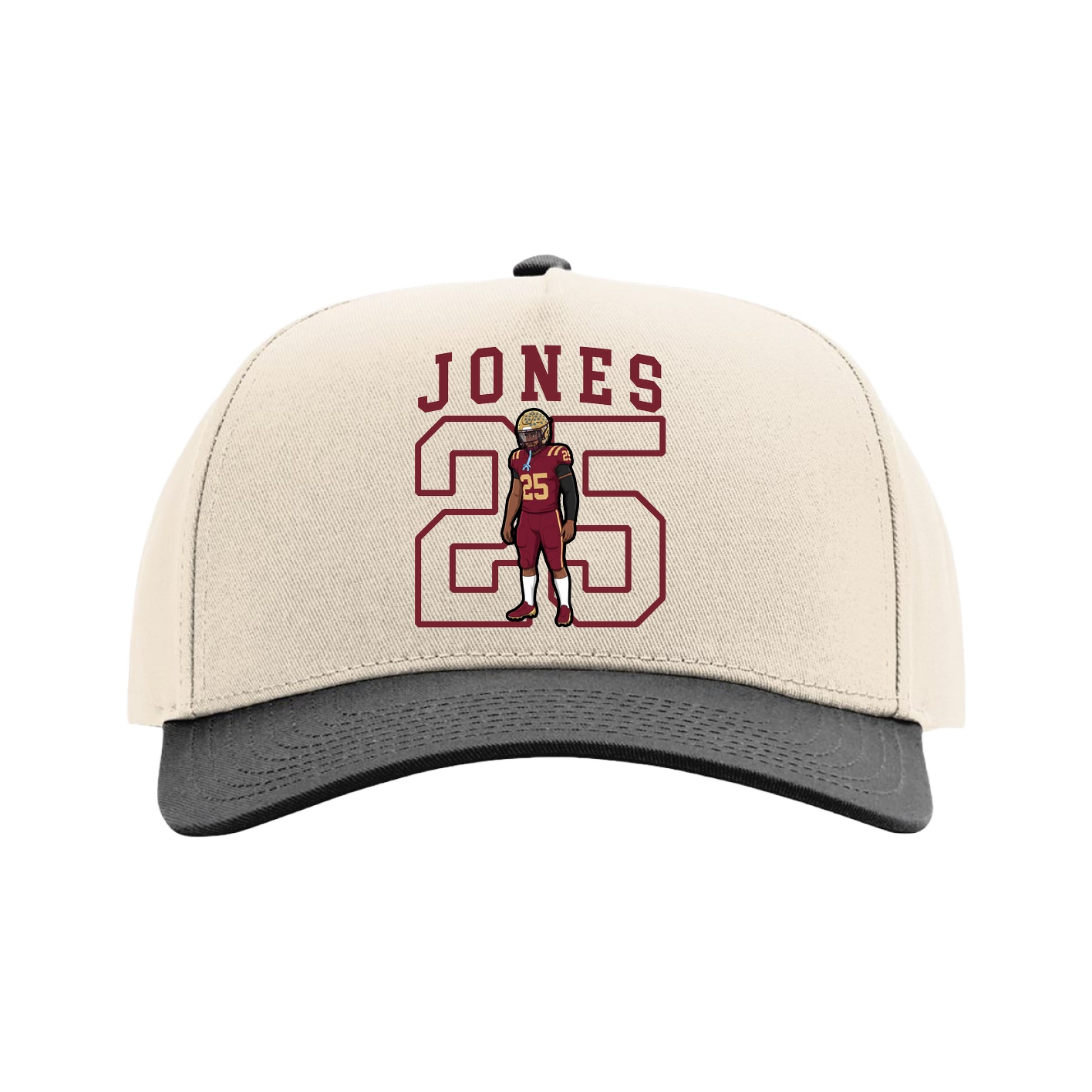 Full Fabric Five-Panel Champ Cap