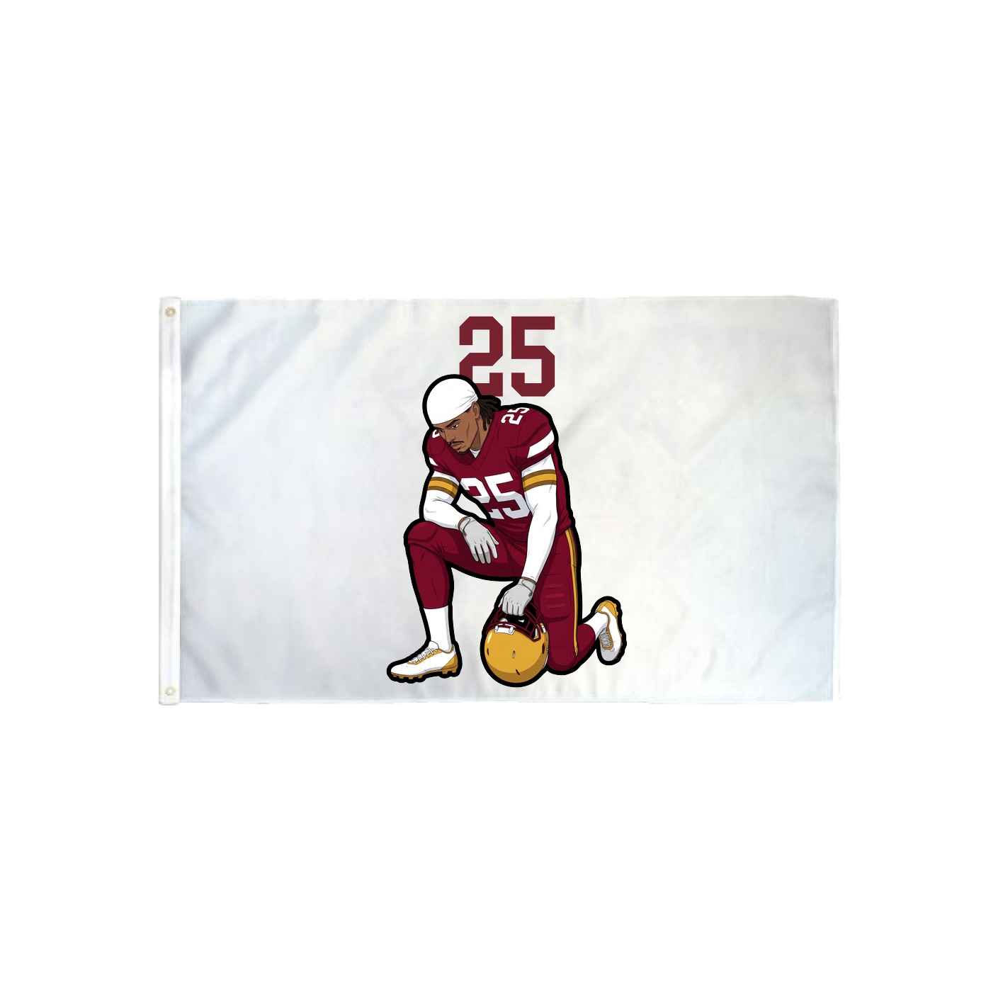 3x5 Flag — Number Top in Classic