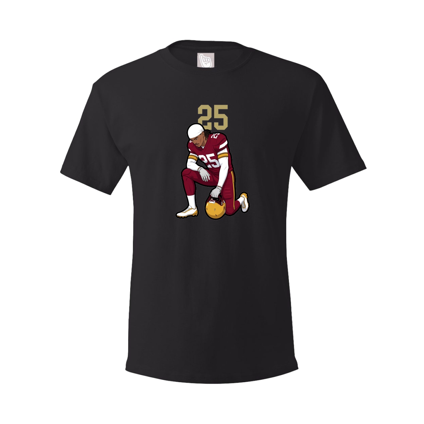 Tee — Number Top in Black
