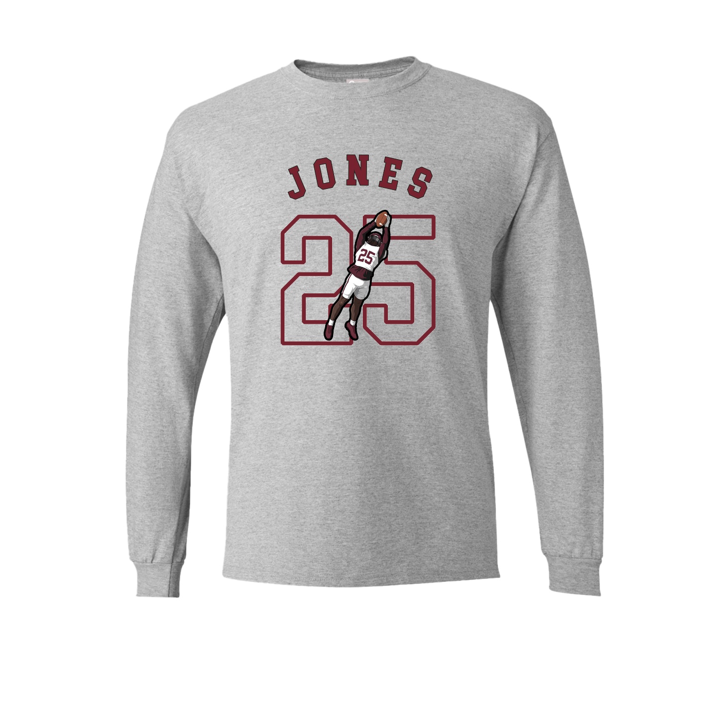 Long Sleeve Tee — Shirsey Arch in Grey
