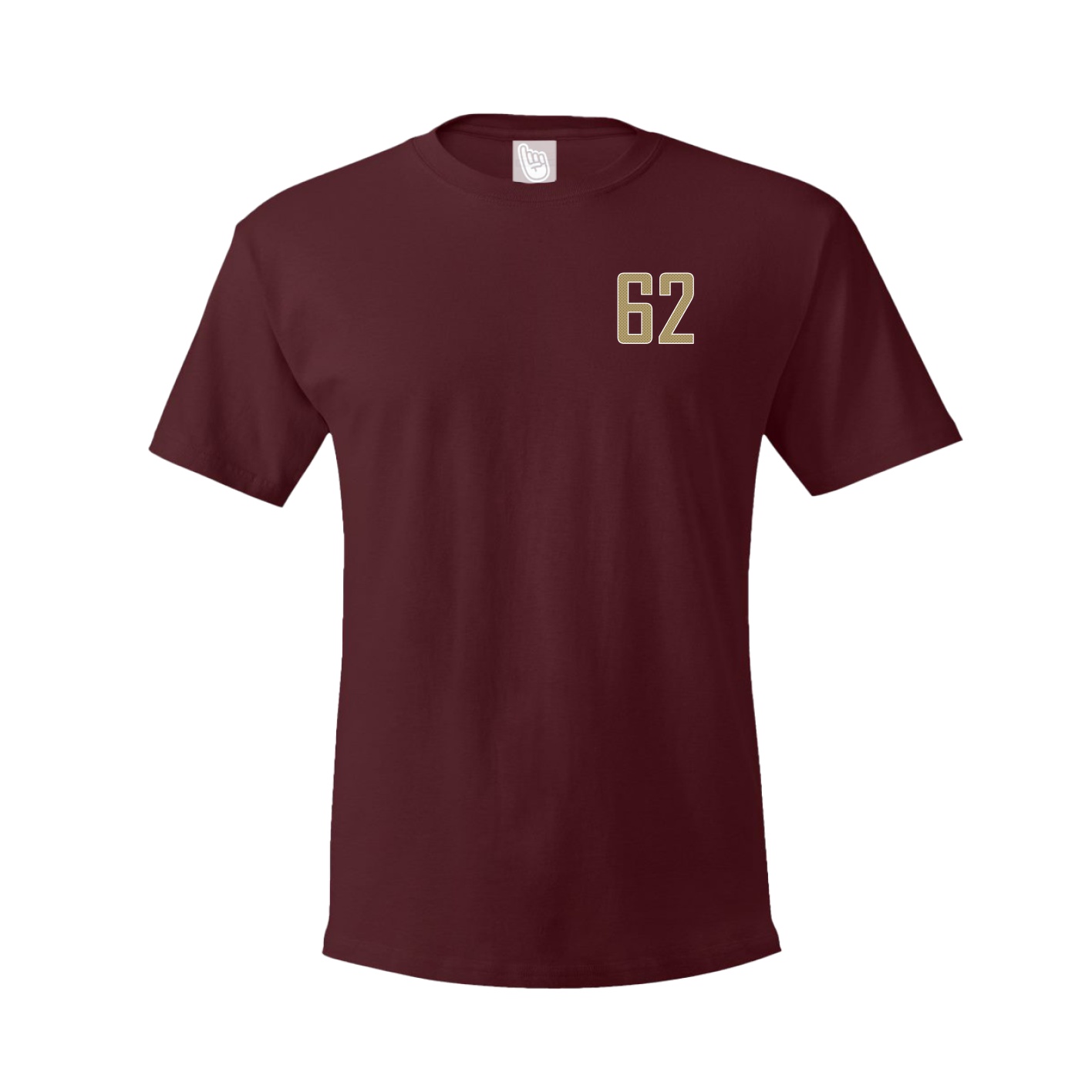 Youth Tee — Front Shirsy in Maroon