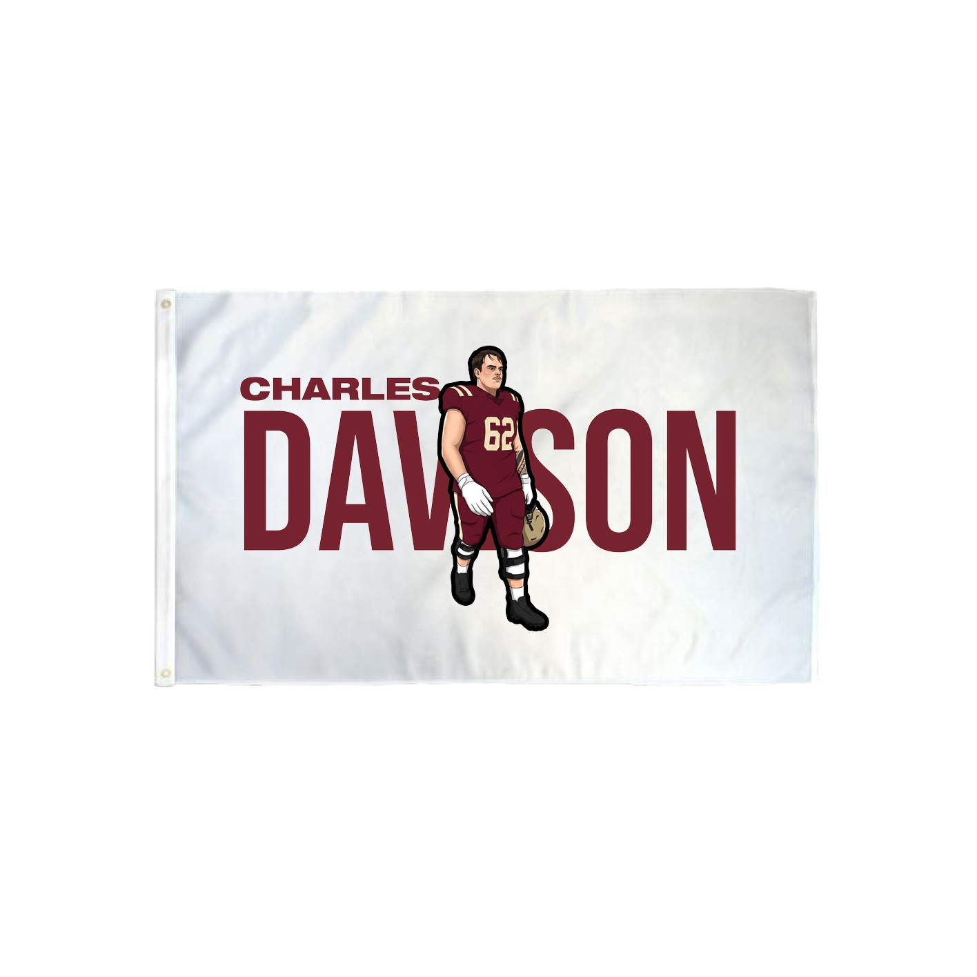 3x5 Flag — Player Name in Classic