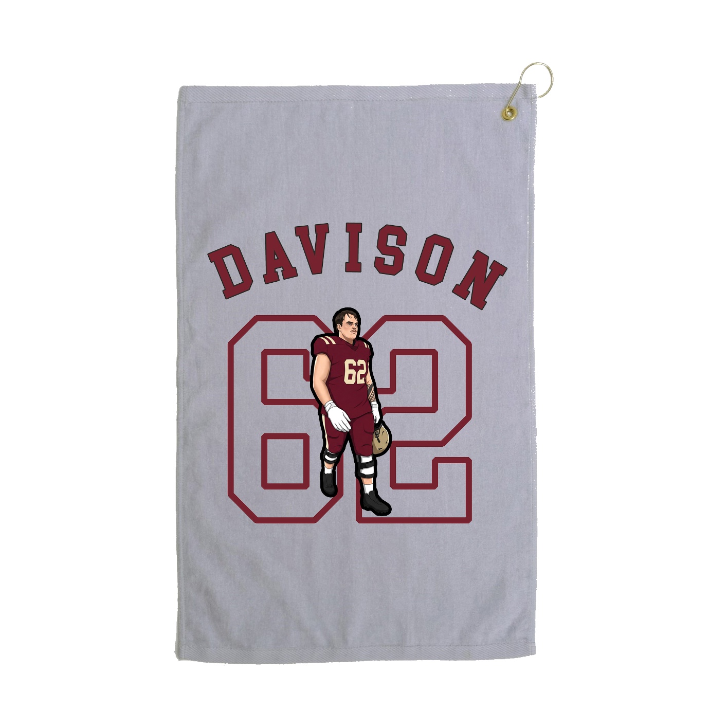 Golf Towel — Shirsey Arch in Grey
