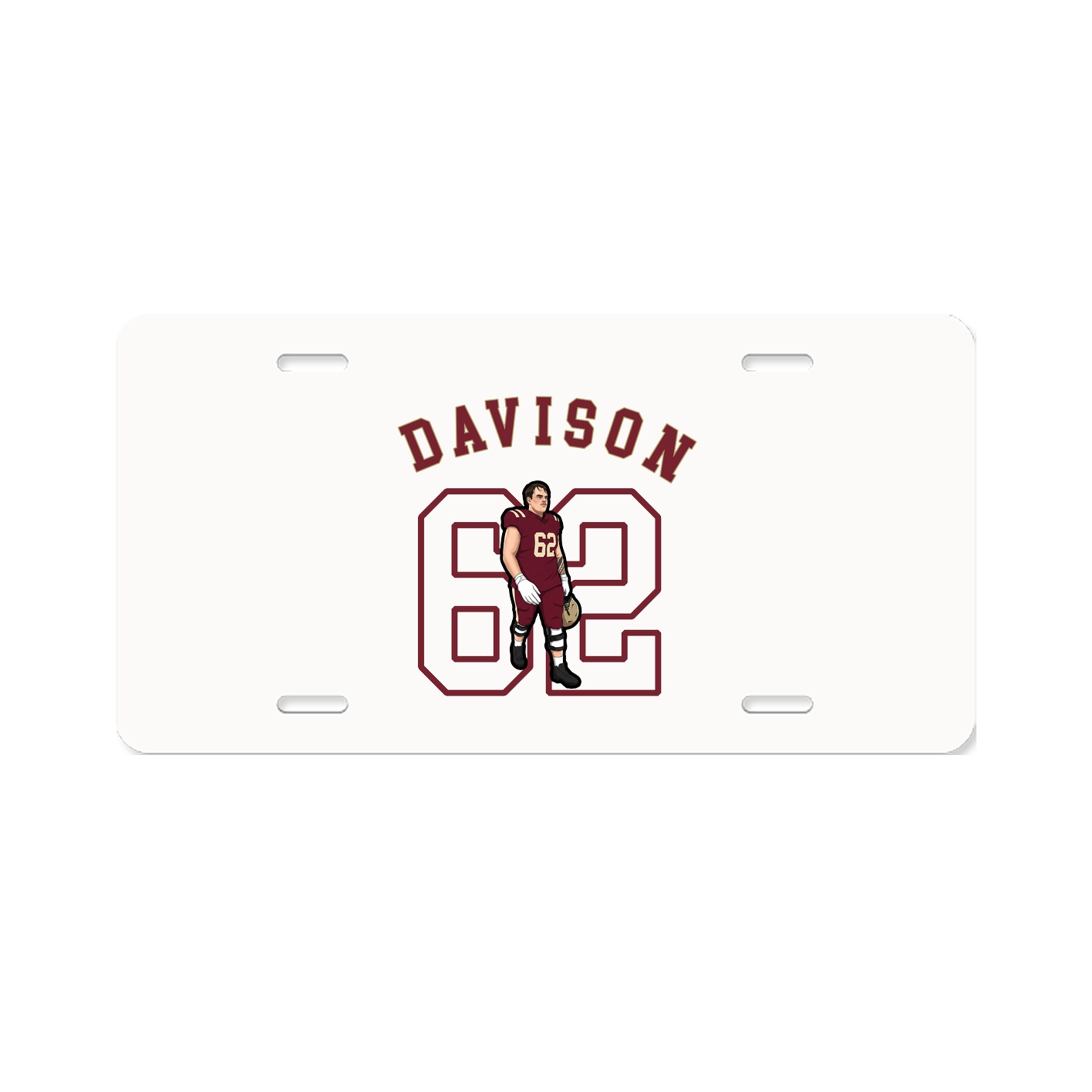 License Plate — Shirsey Arch in Classic