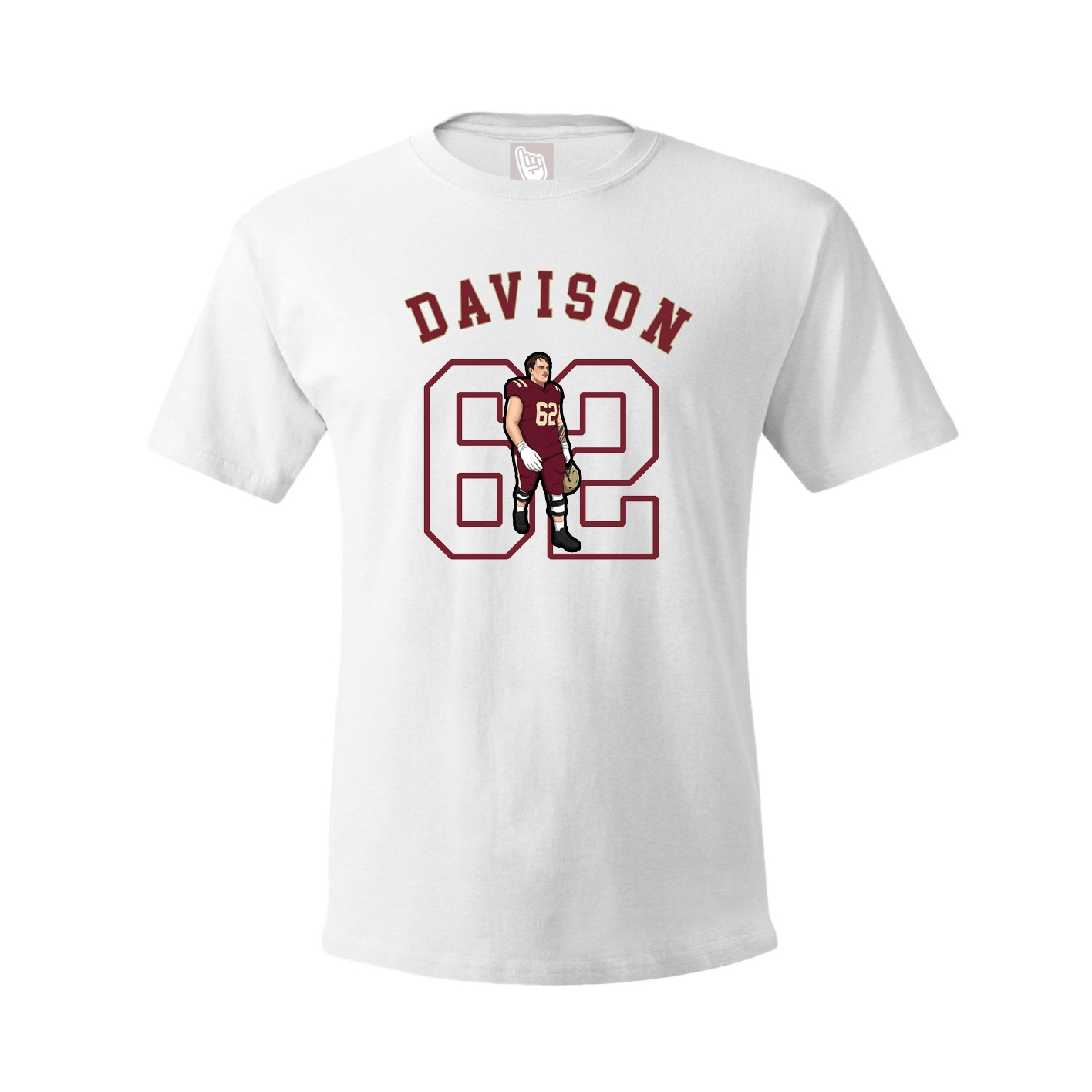 Youth Tee — Shirsey Arch in White