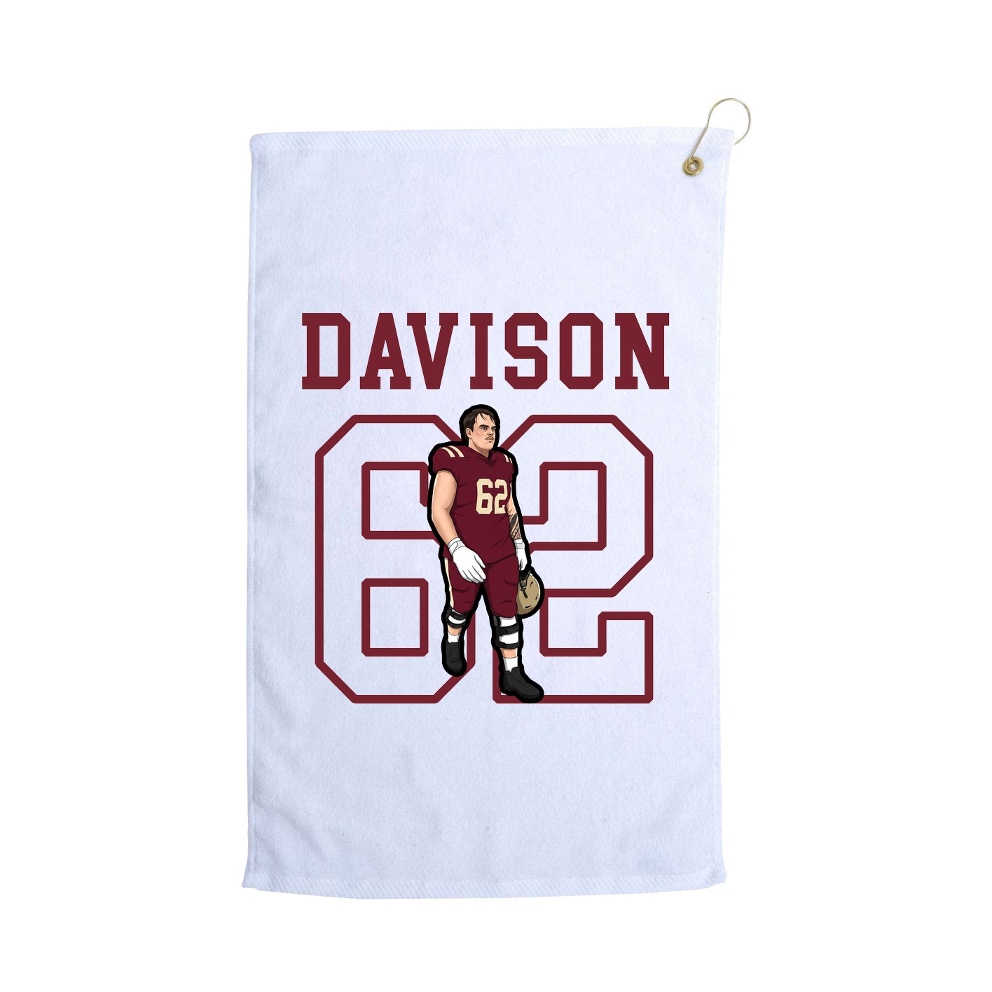 Golf Towel — Shirsey in White