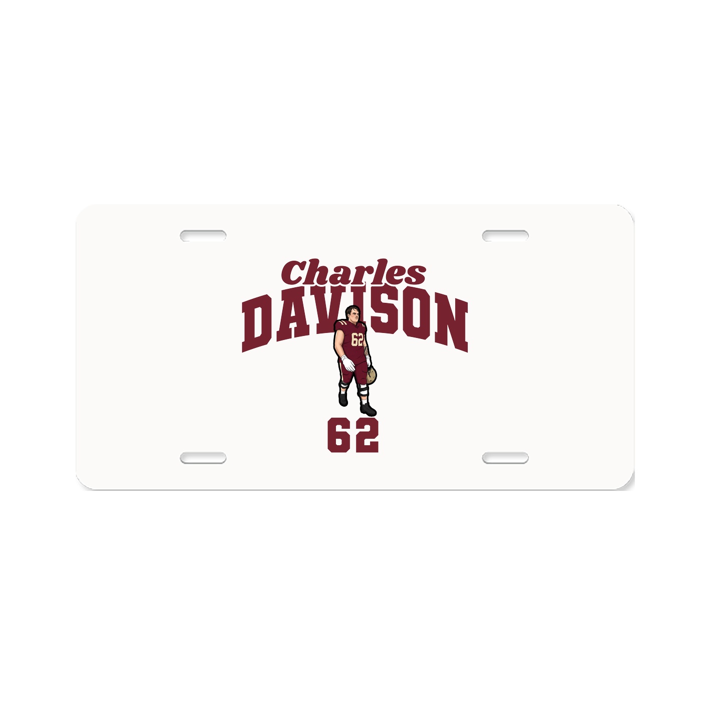 License Plate — Signature Arch in Classic