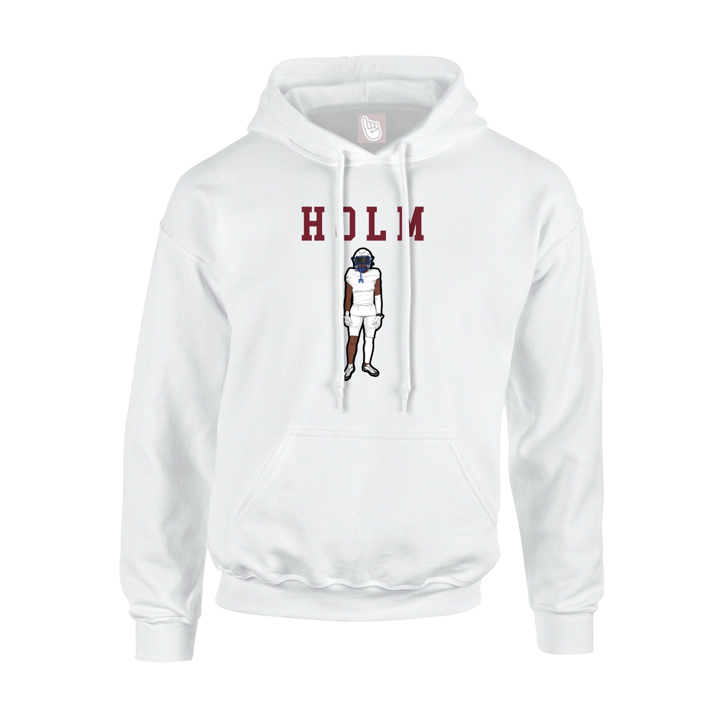 Youth Hoodie — Shirsey in White