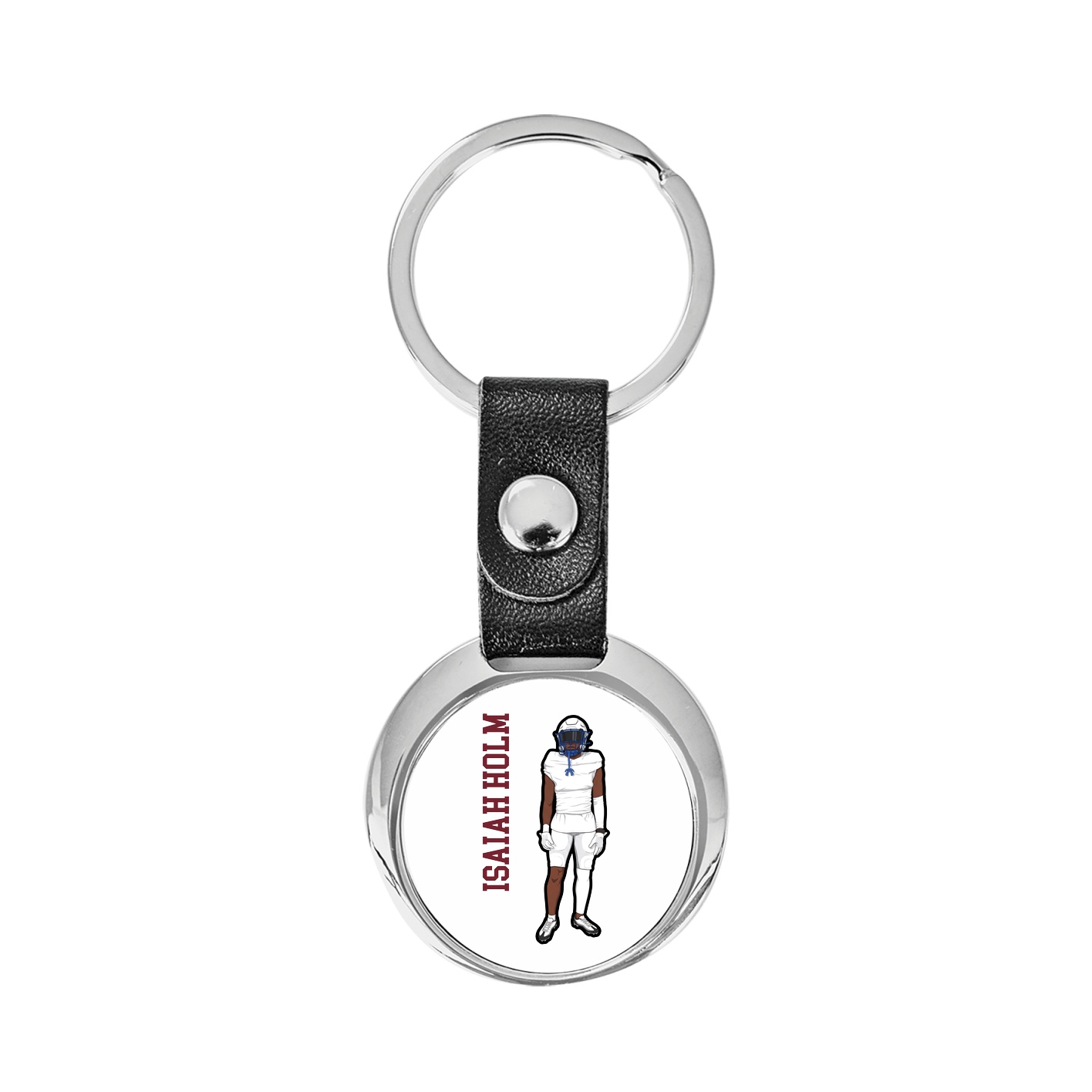 Key Chain — Name Vertical in Classic