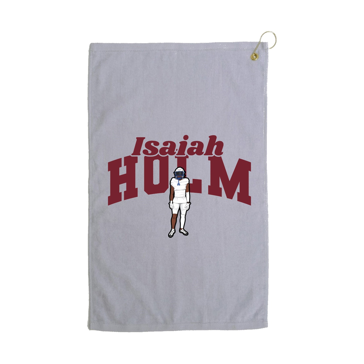 Golf Towel — Signature Arch in Grey