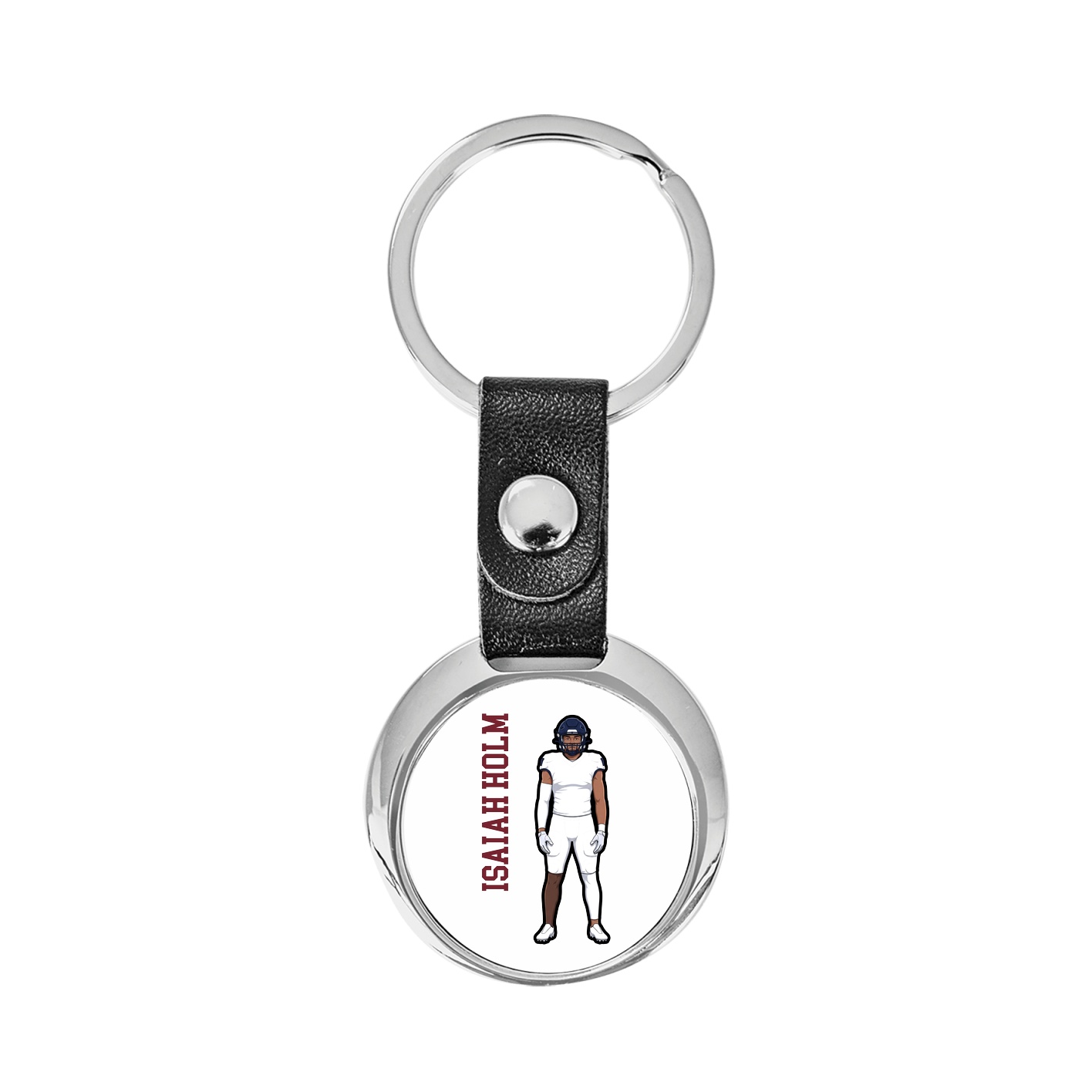 Key Chain — Name Vertical in Classic