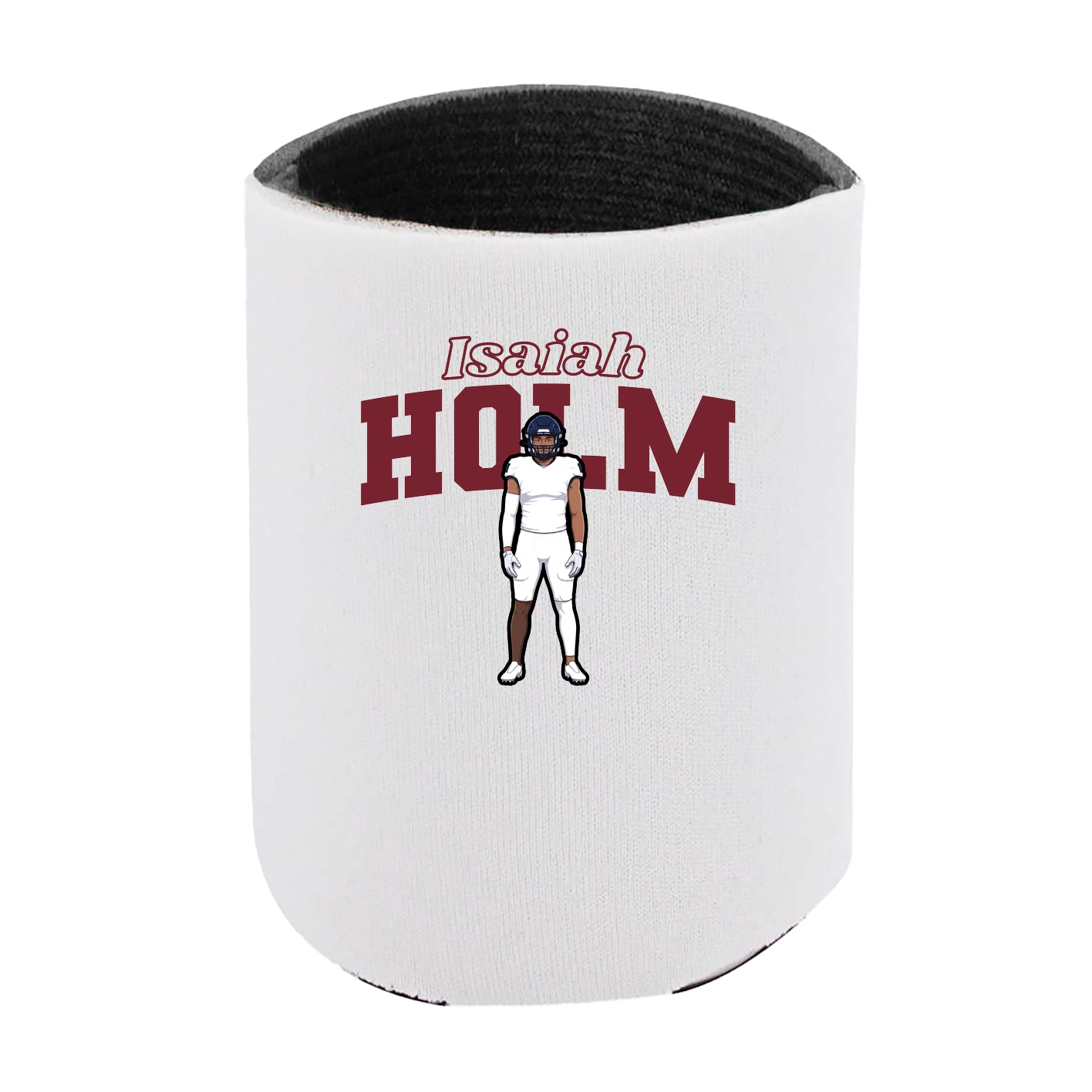 Can Holder — Name Arch in White