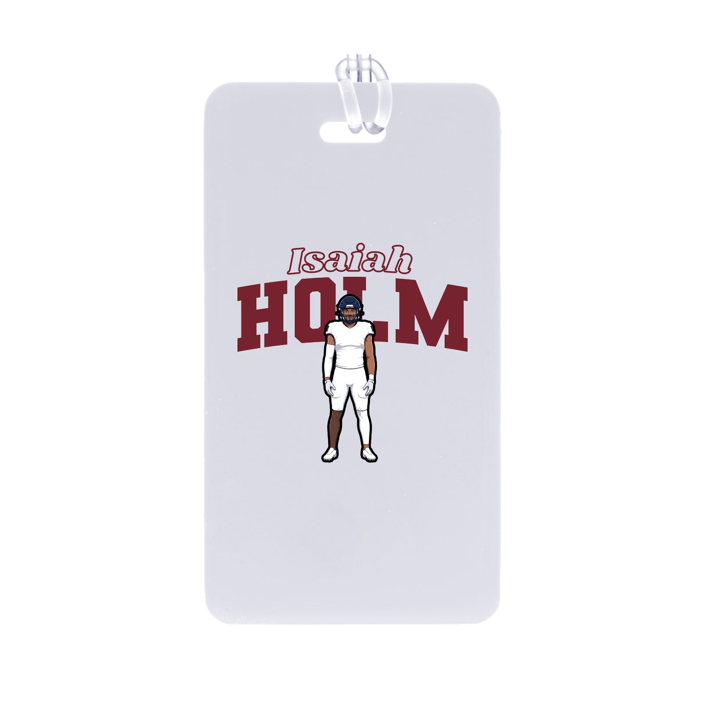 Bag Tag — Name Arch in Classic