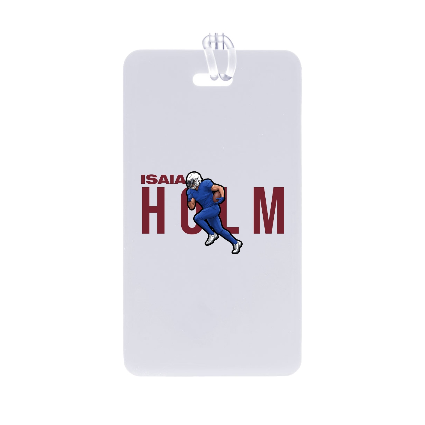 Bag Tag — Player Name in Classic