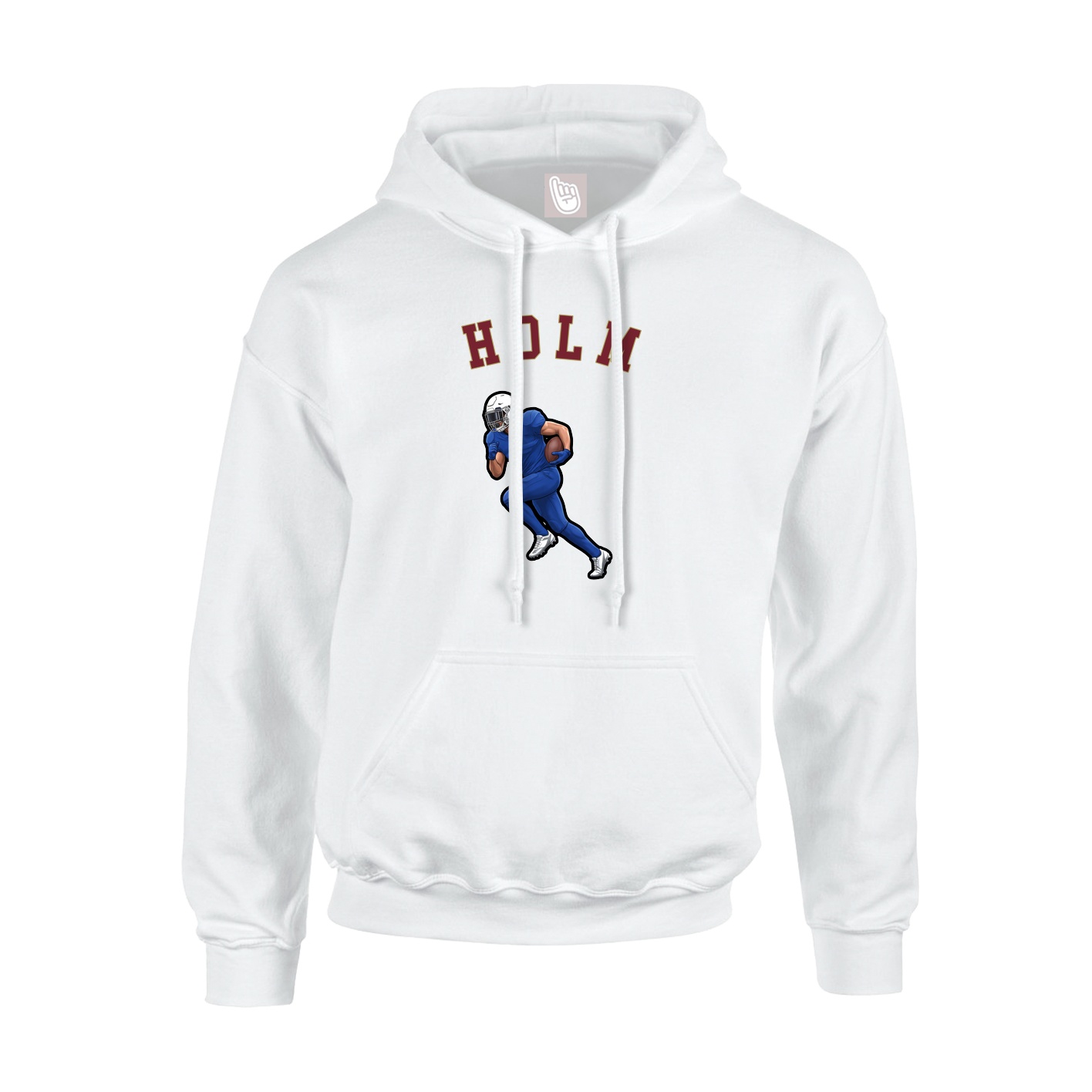 Youth Hoodie — Shirsey Arch in White