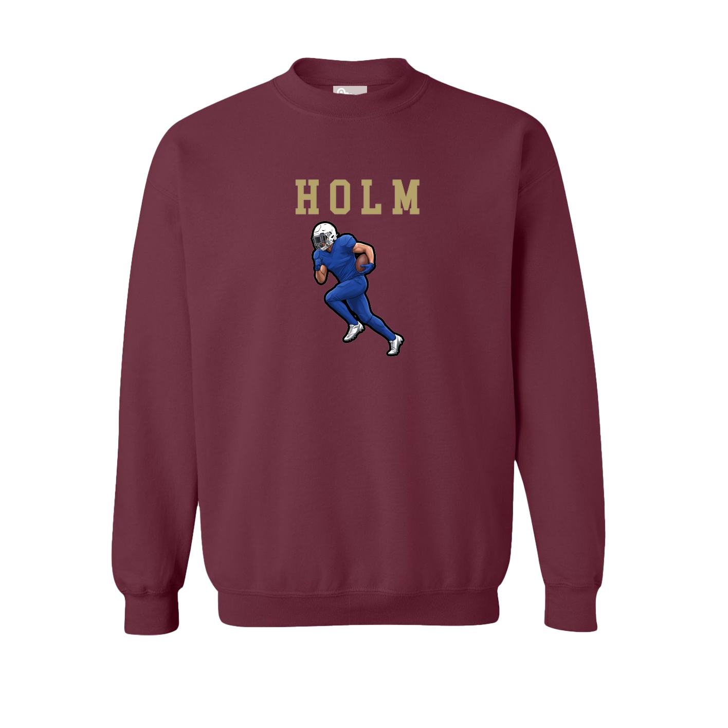Fleece Crew — Shirsey in Maroon