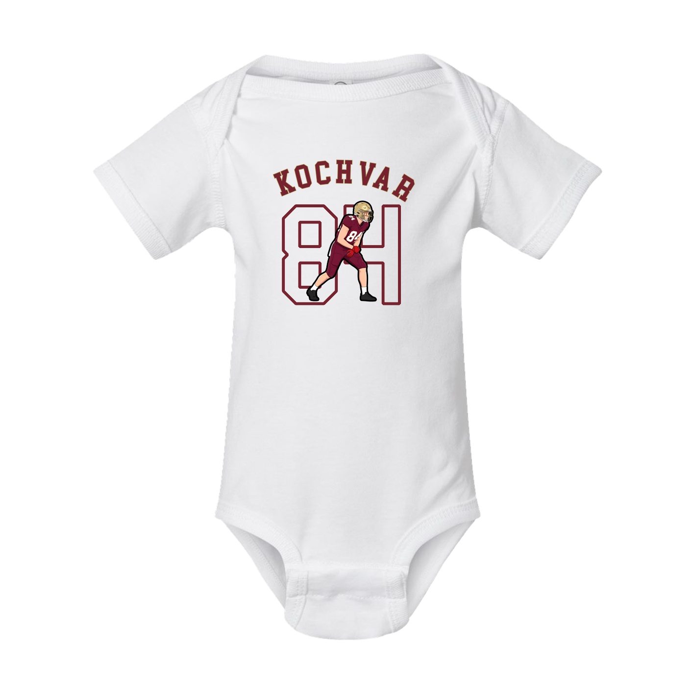 Baby Onesie — Shirsey Arch in White