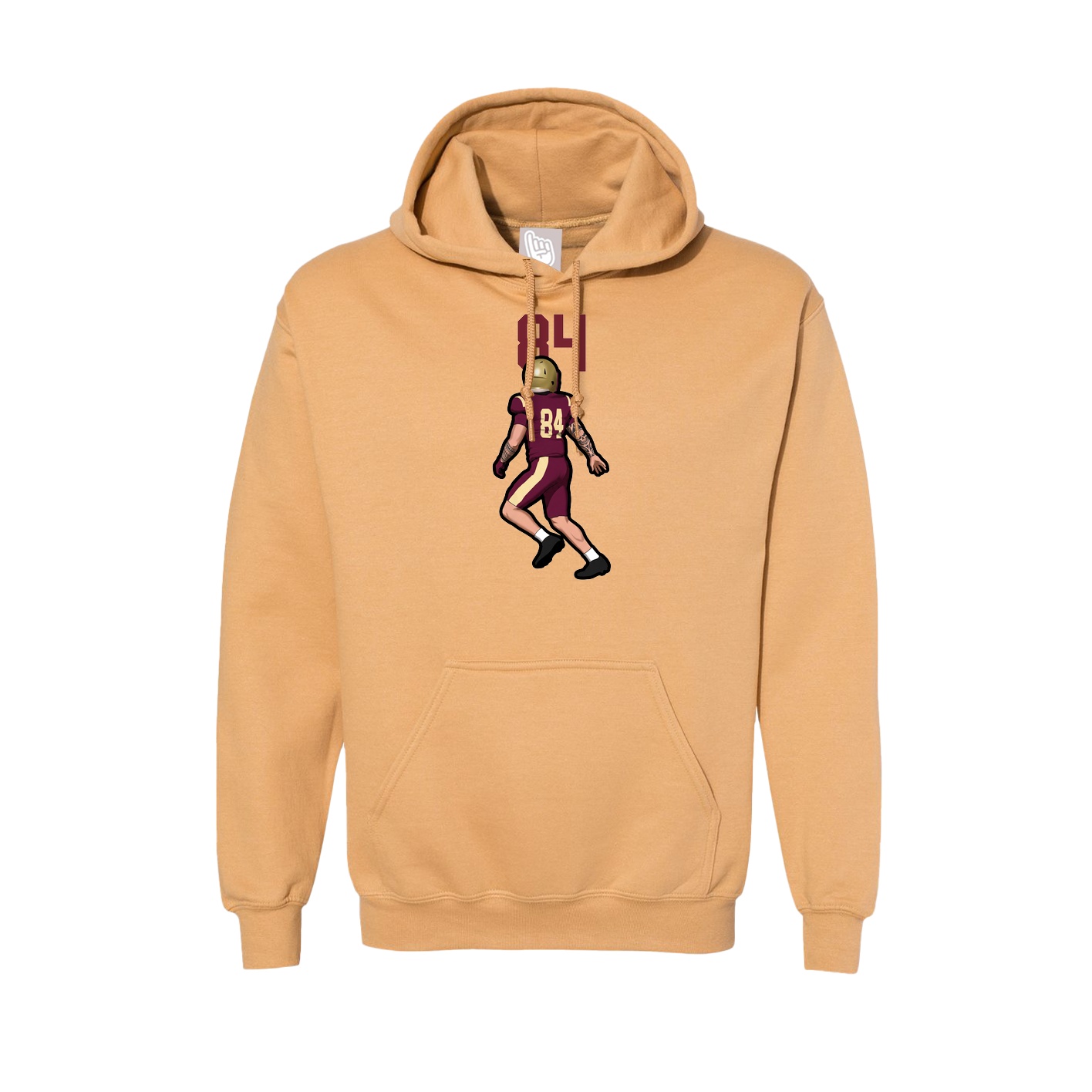 Hoodie — Number Top in Vegas Gold