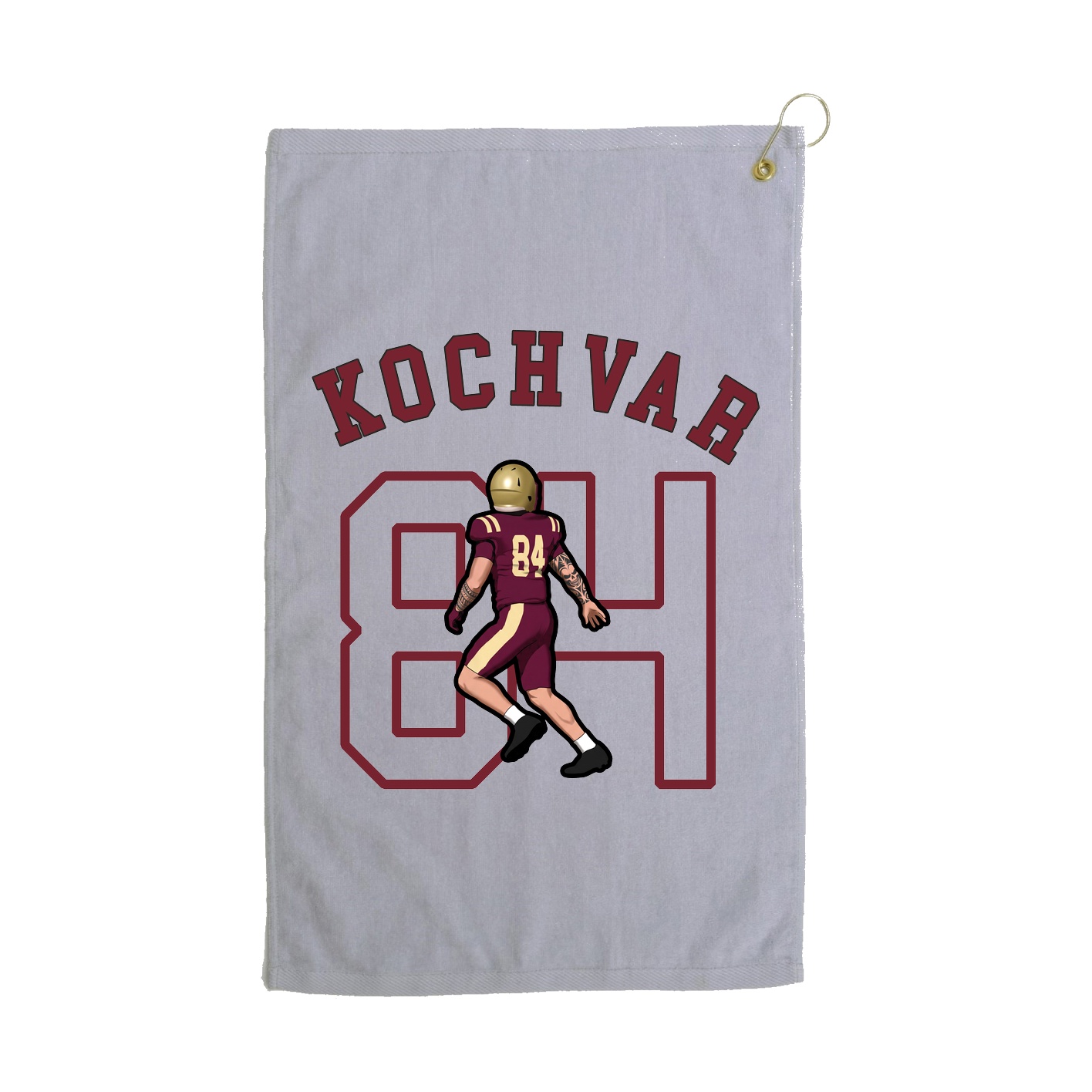 Golf Towel — Shirsey Arch in Grey