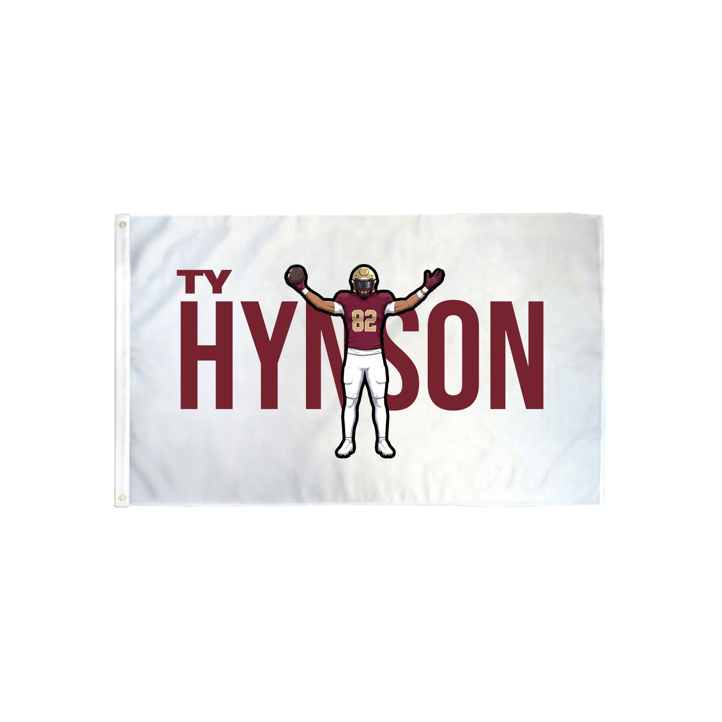 3x5 Flag — Player Name in Classic