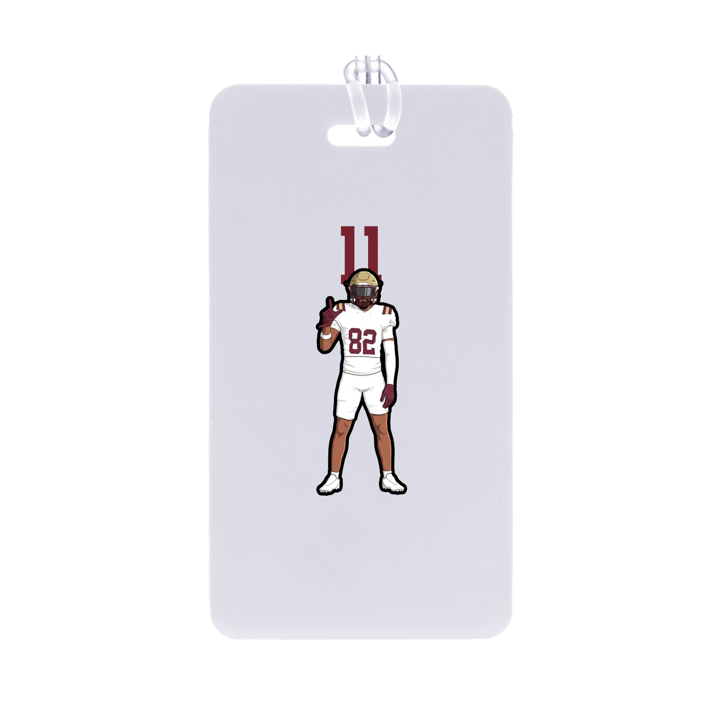 Bag Tag — Number Top in Classic