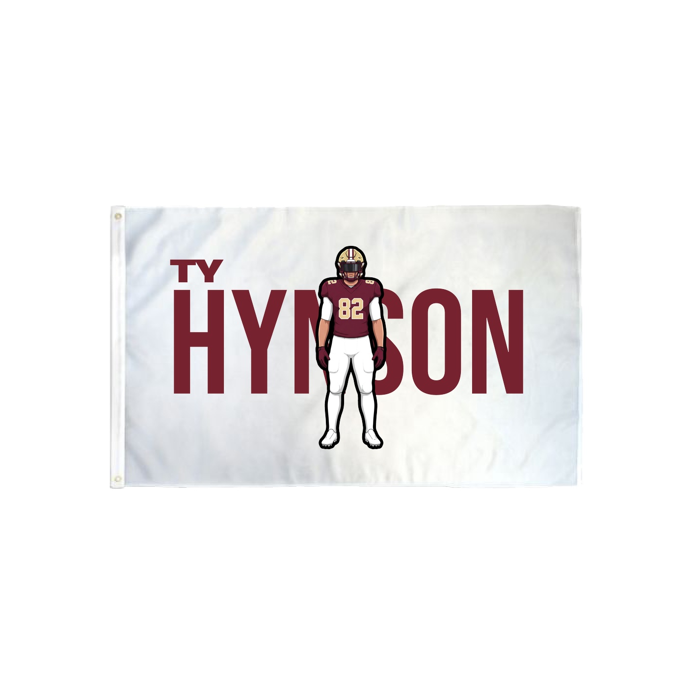 3x5 Flag — Player Name in Classic