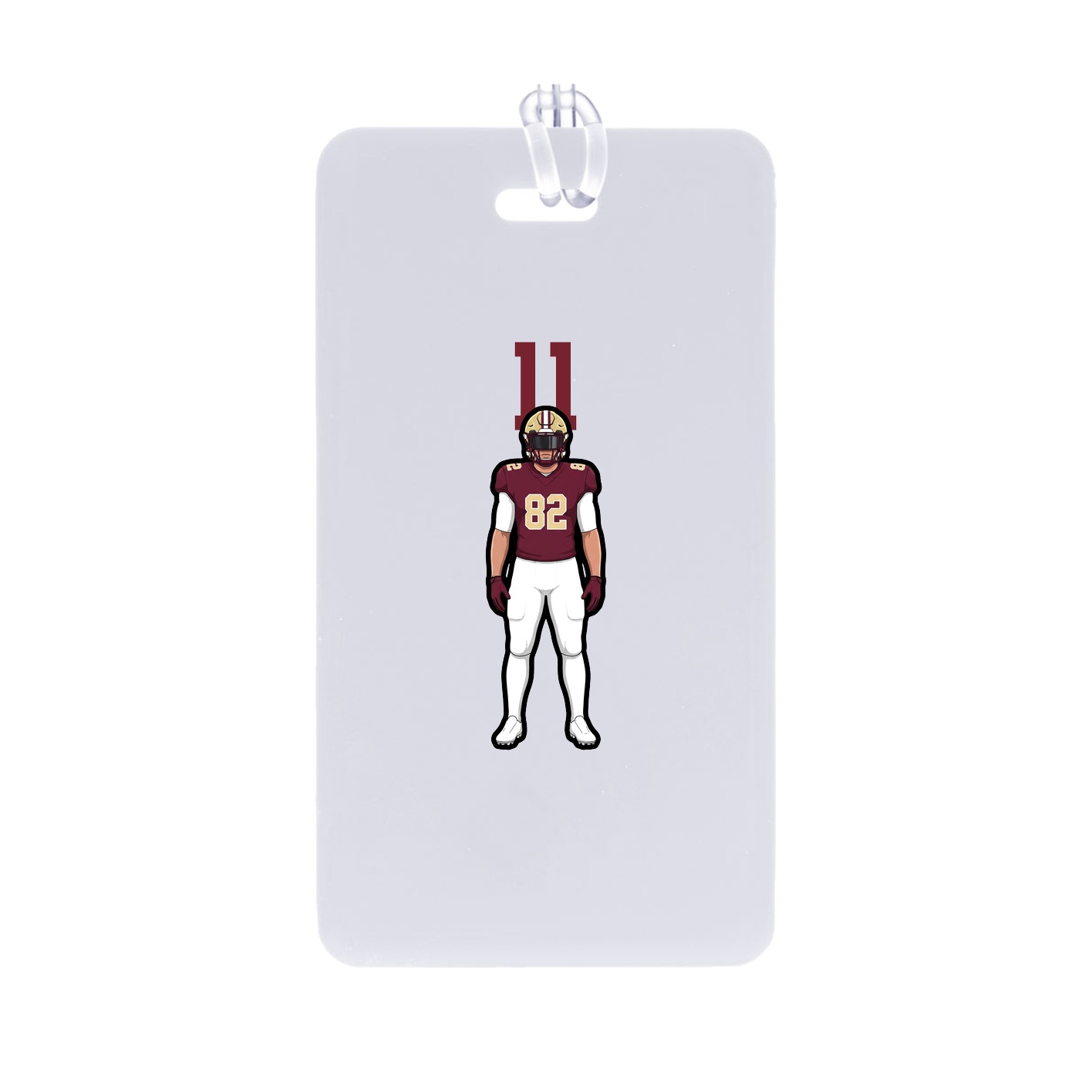 Bag Tag — Number Top in Classic