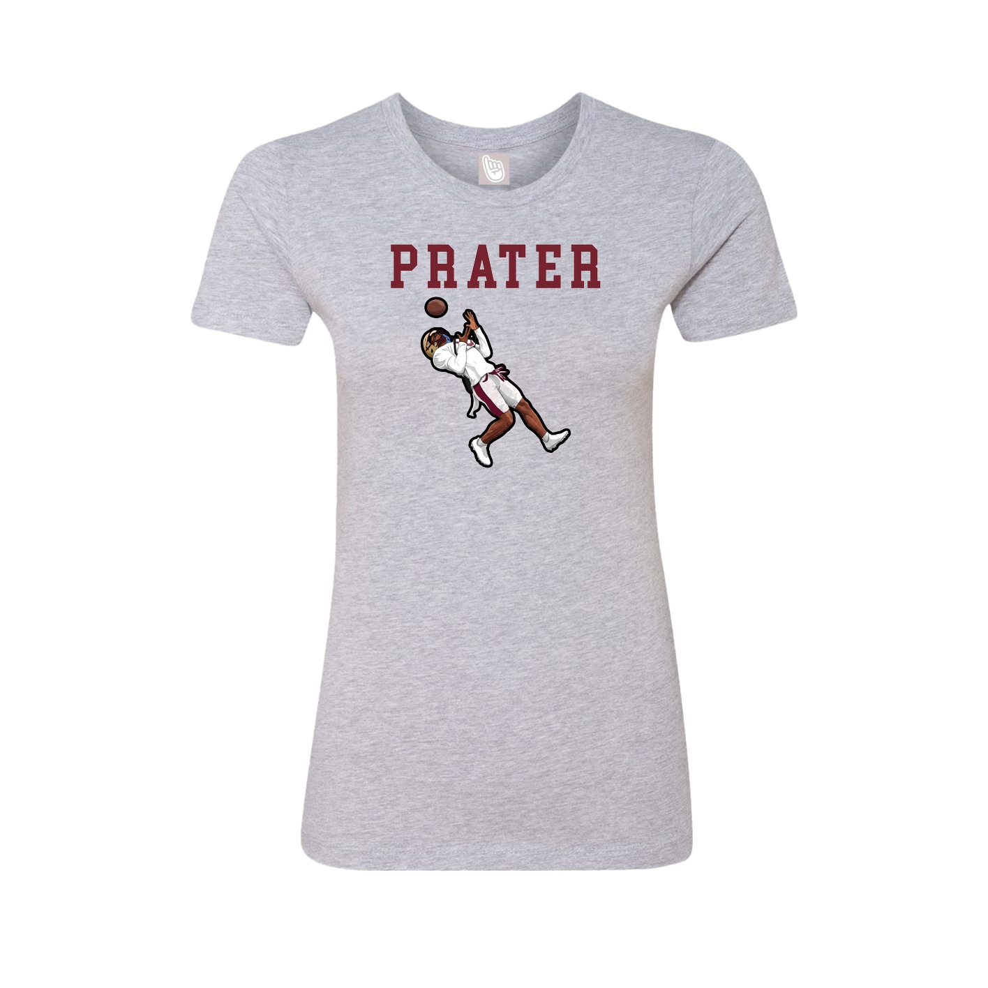 Fitted Women's Tee — Shirsey in Grey