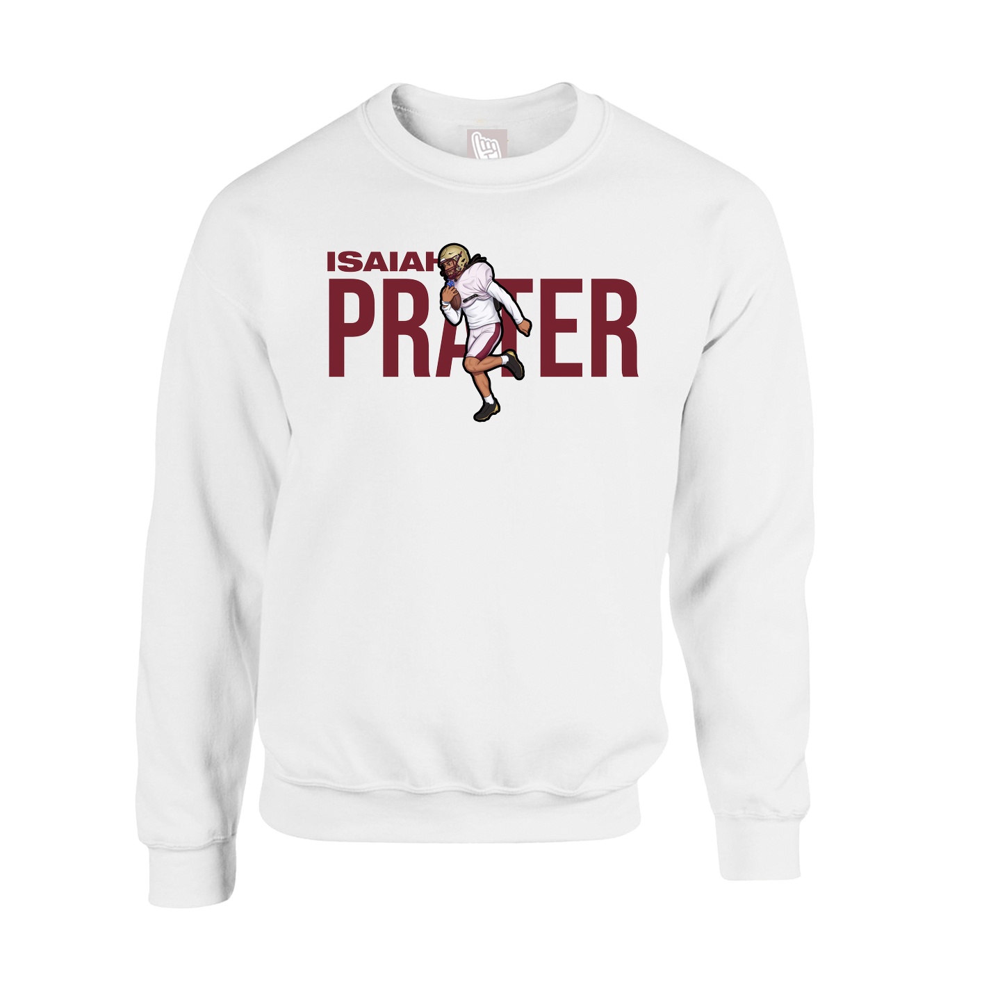 Fleece Crew — Player Name in White