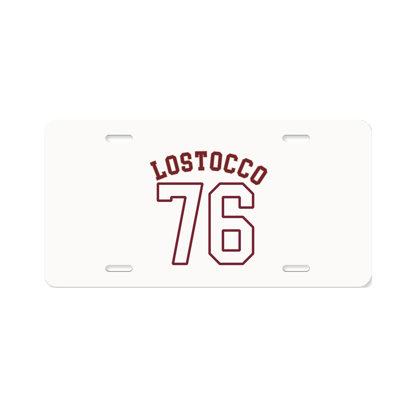 License Plate — Shirsey Arch in Classic