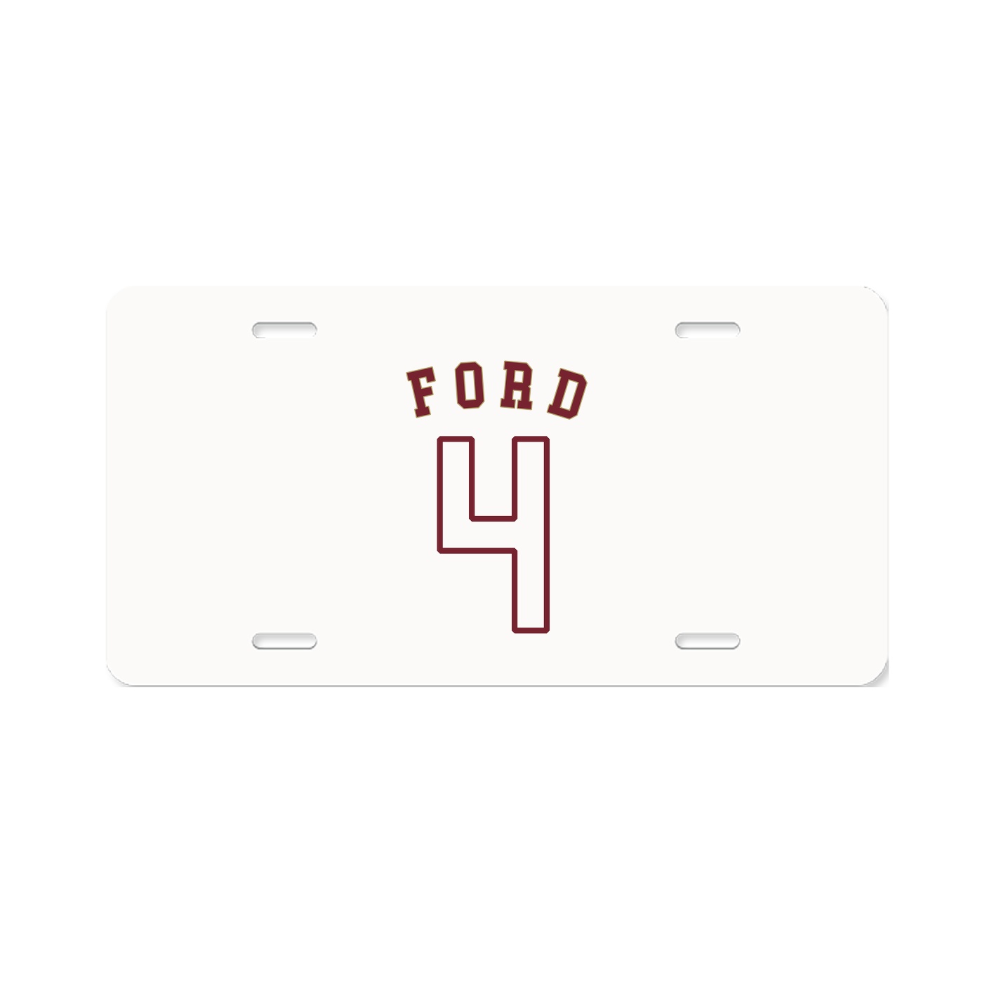 License Plate — Shirsey Arch in Classic
