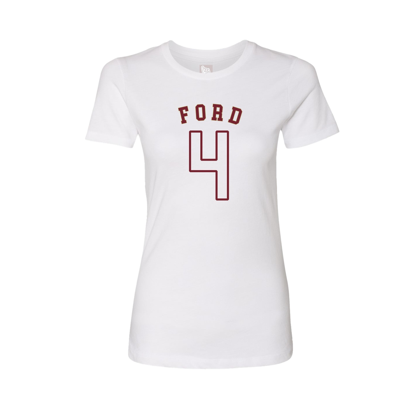 Womens Tee — Shirsey Arch in White
