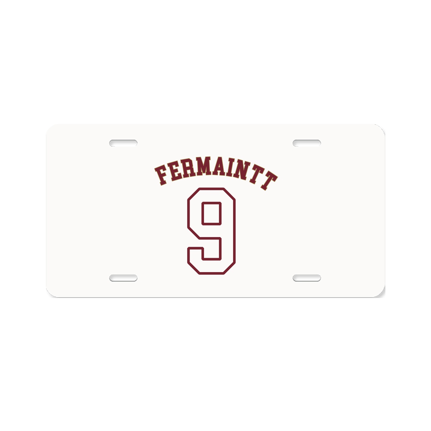 License Plate — Shirsey Arch in Classic