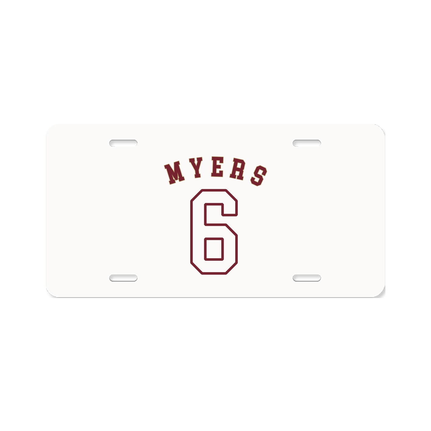 License Plate — Shirsey Arch in Classic