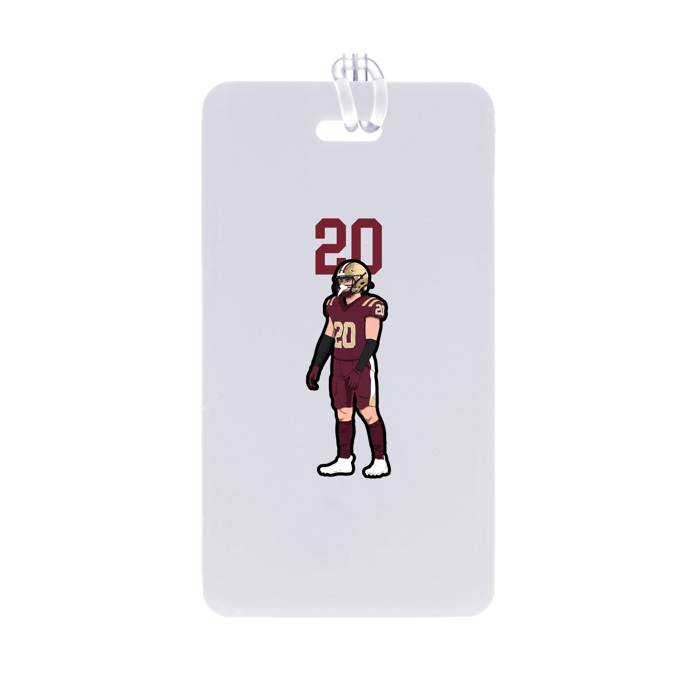 Bag Tag — Number Top in Classic
