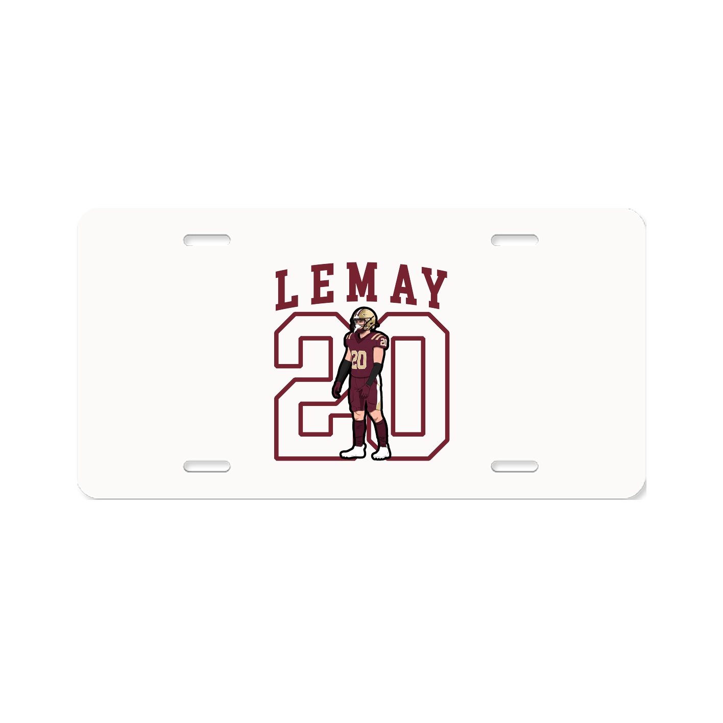 Aluminum License Plate