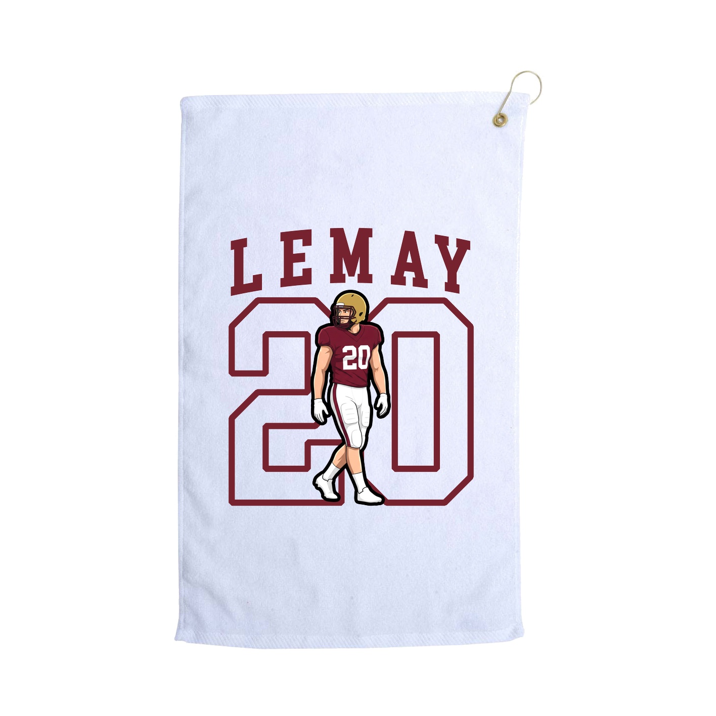 Golf Towel — Shirsey in White