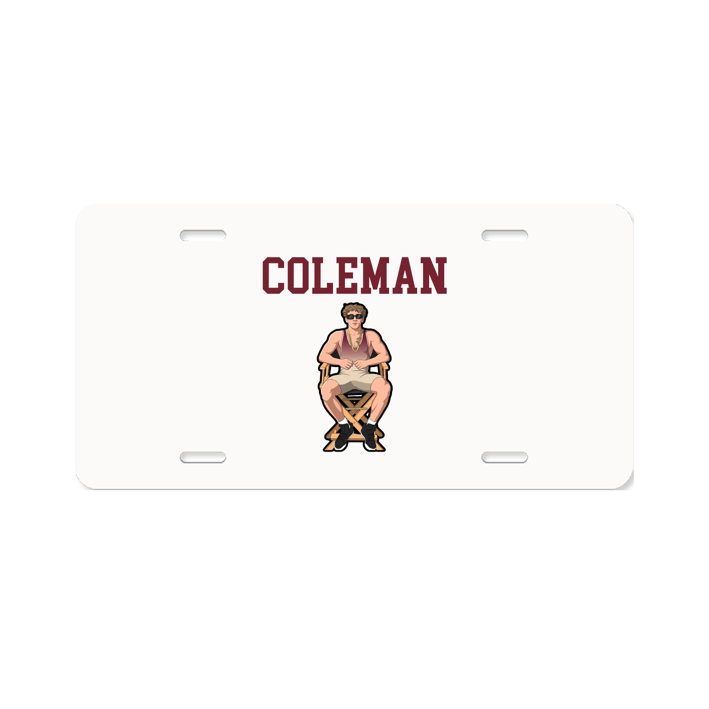 License Plate — Shirsey in Classic