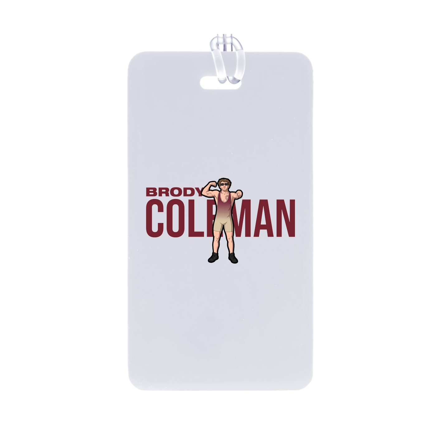 Bag Tag — Player Name in Classic