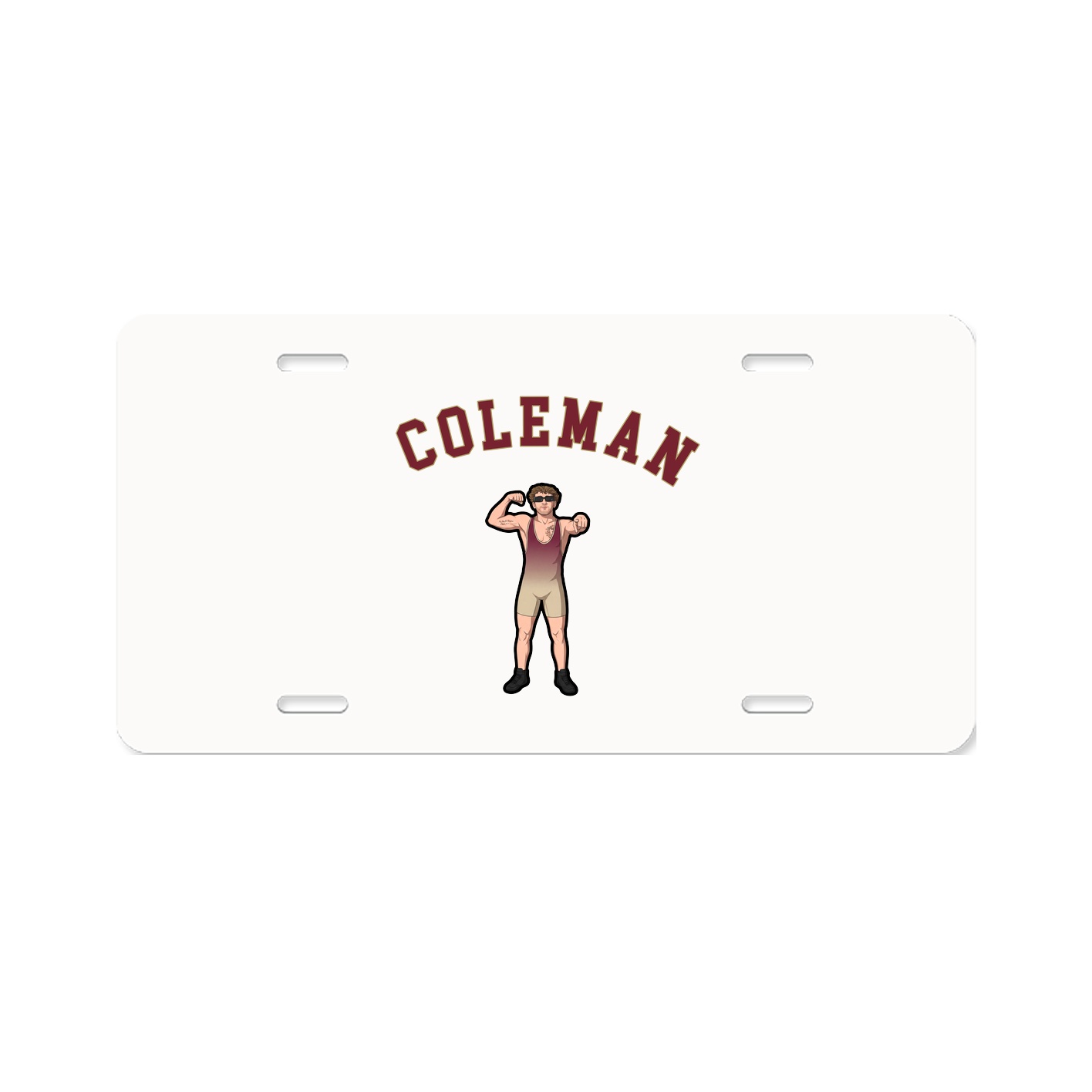 License Plate — Shirsey Arch in Classic