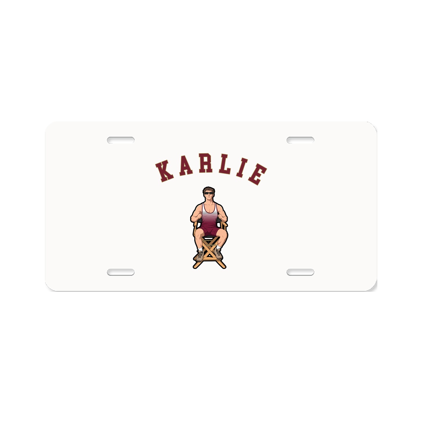 License Plate — Shirsey Arch in Classic