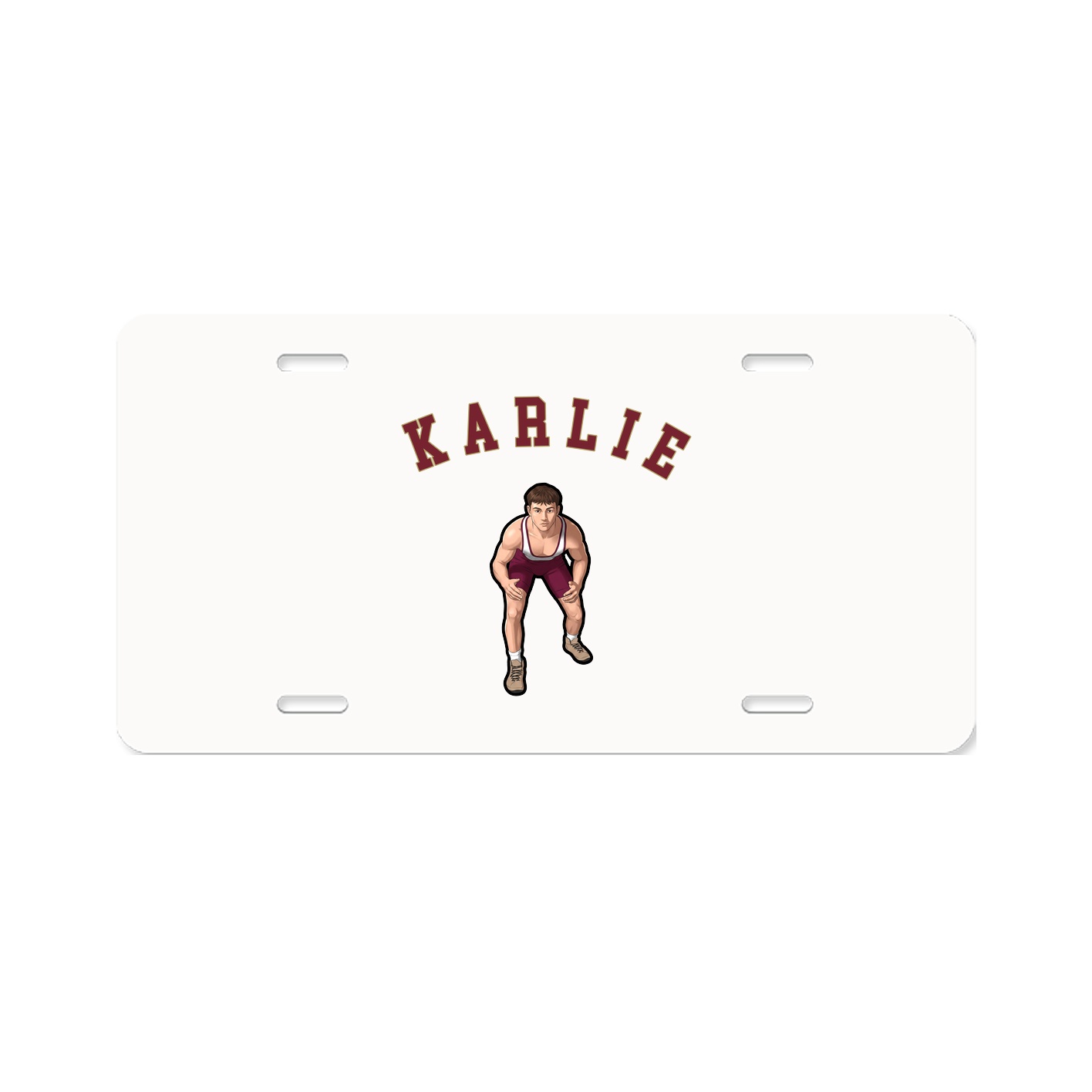 License Plate — Shirsey Arch in Classic