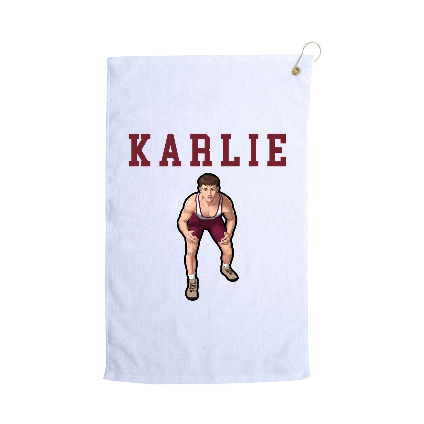 Golf Towel — Shirsey in White