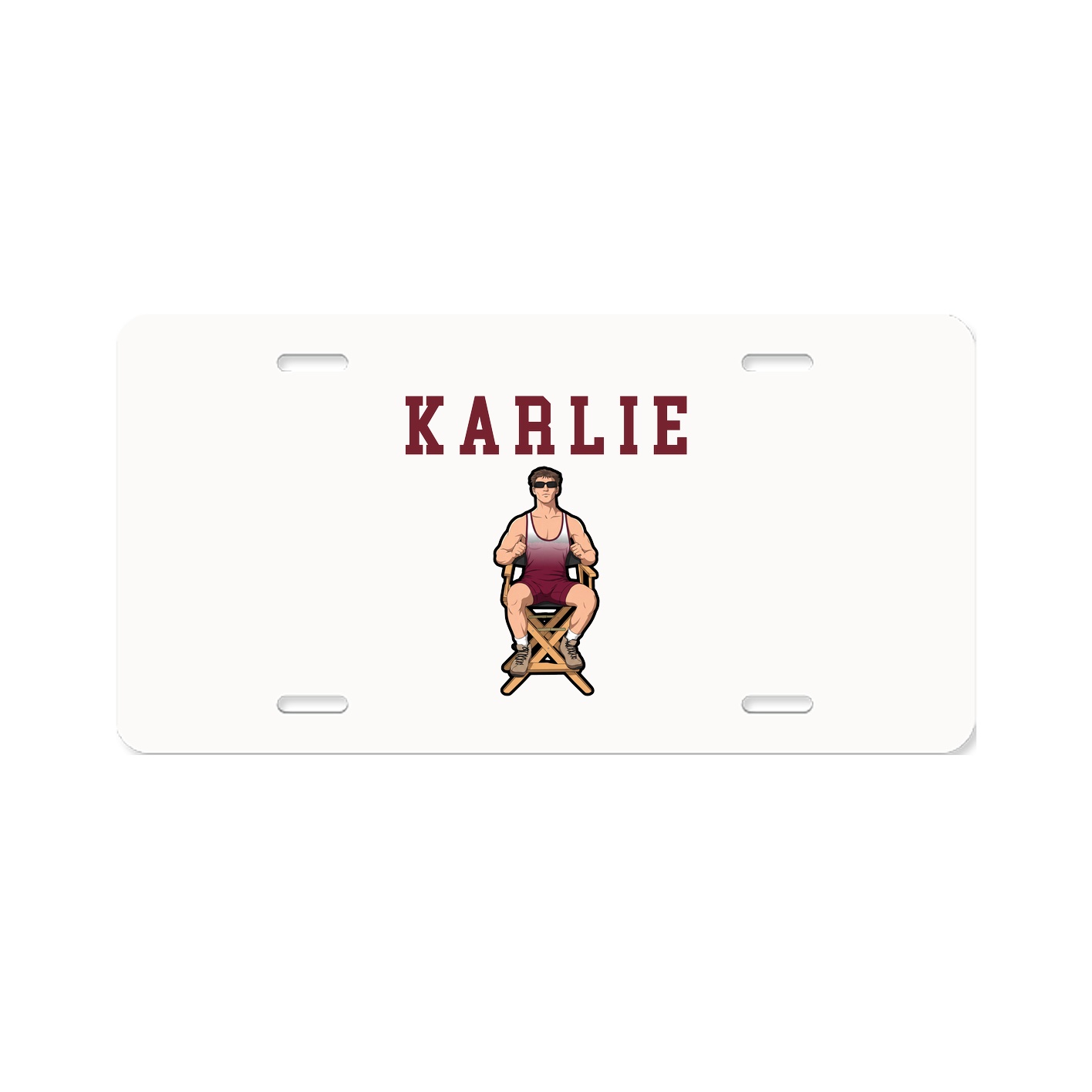 License Plate — Shirsey in Classic