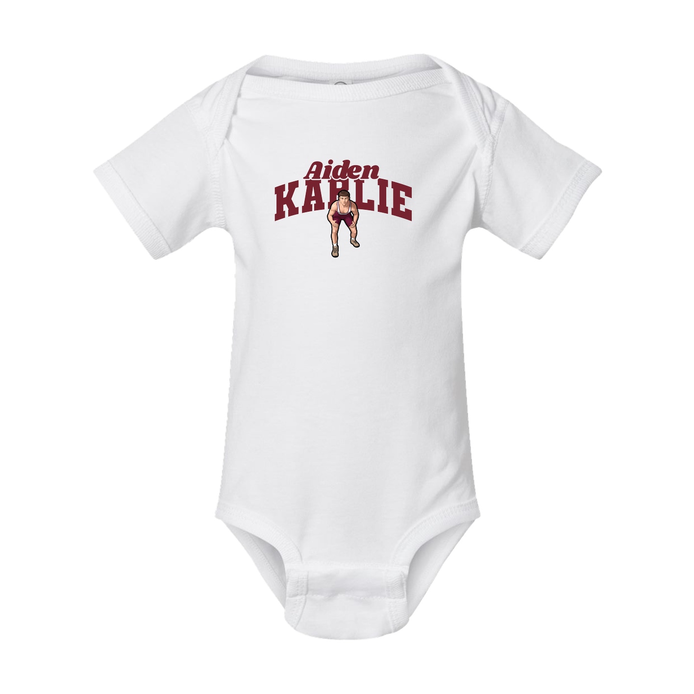 Baby Onesie — Signature Arch in White