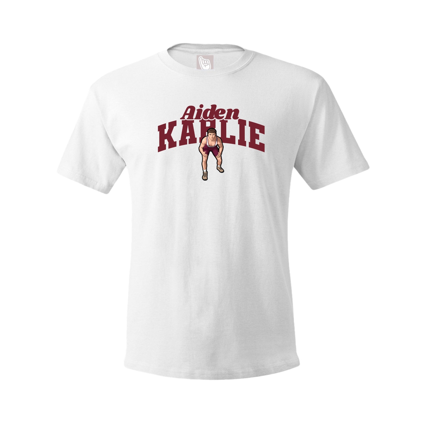 Tee — Signature Arch in White