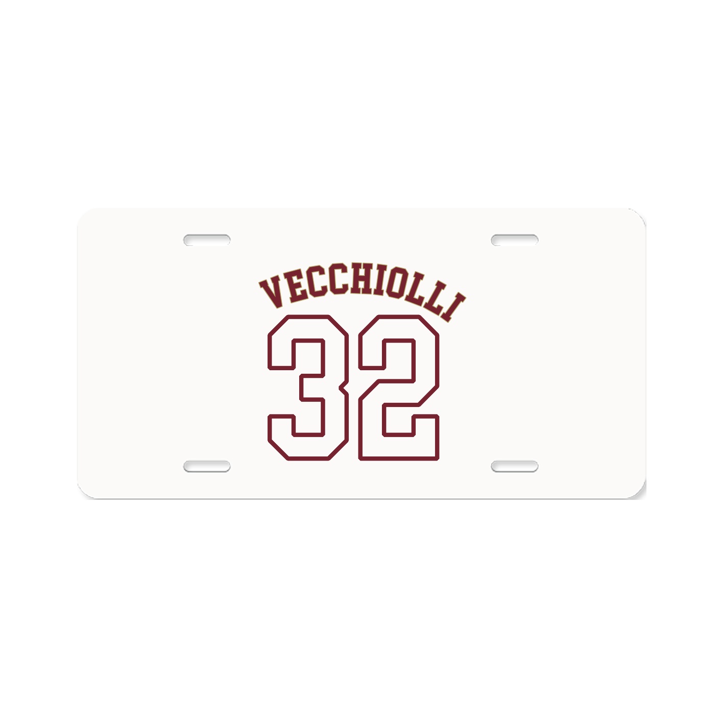License Plate — Shirsey Arch in Classic