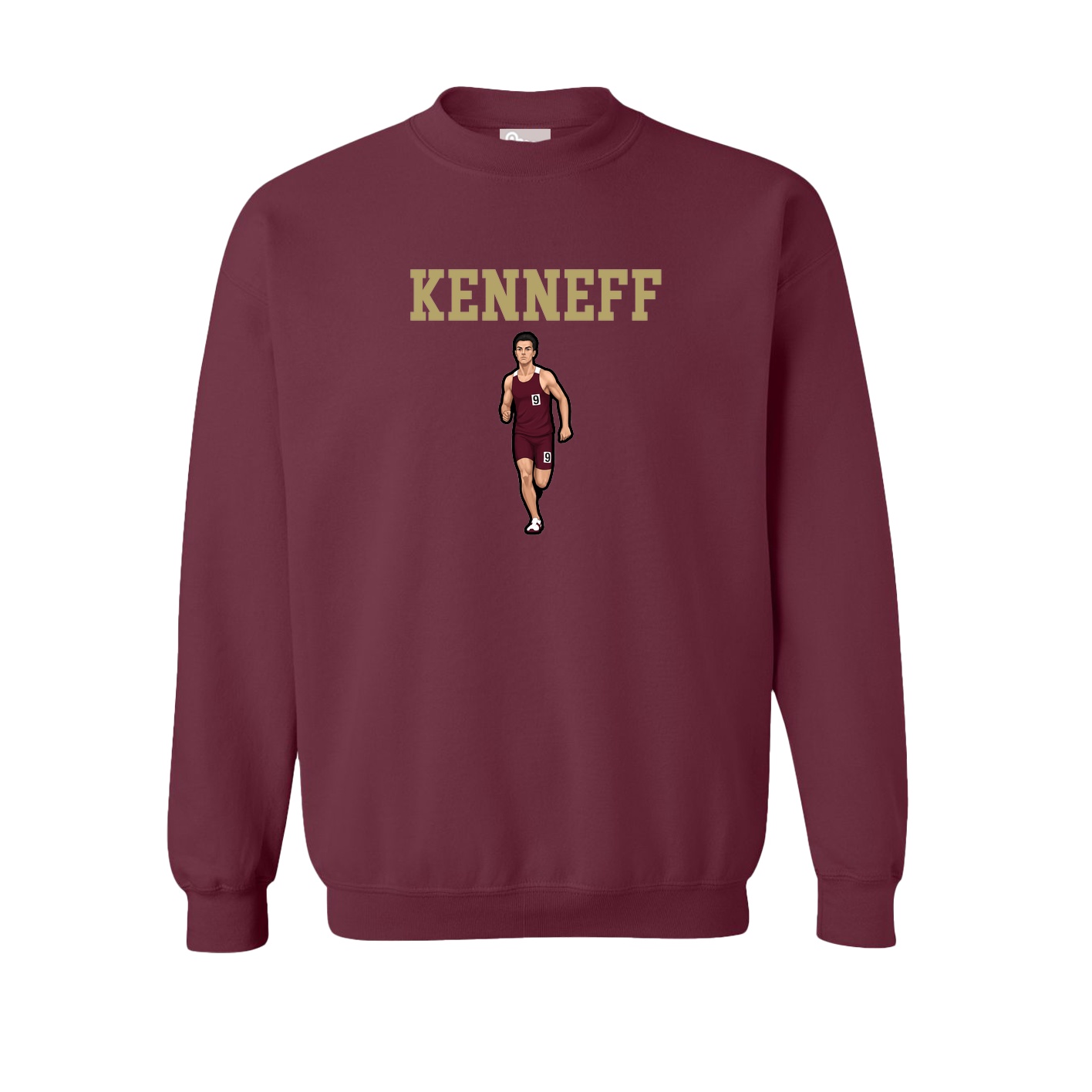 Fleece Crew — Shirsey in Maroon