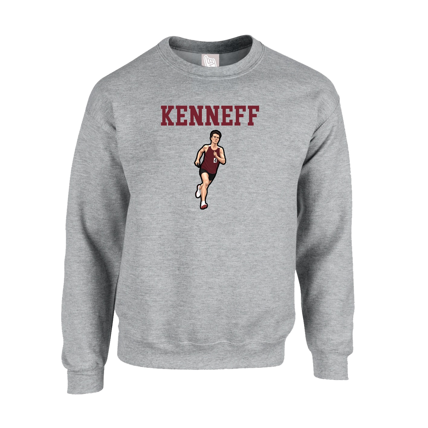 Fleece Crew — Shirsey in Grey